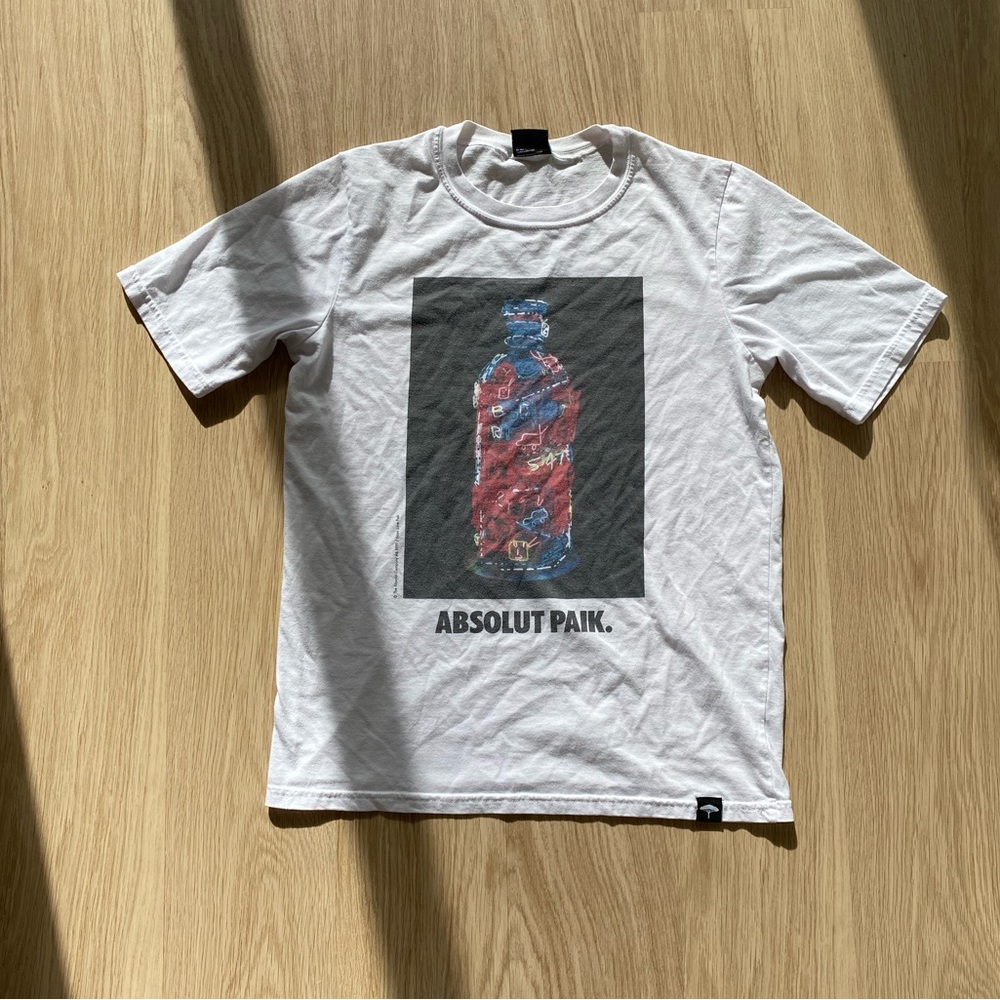 Absolut Vodka White Shirt